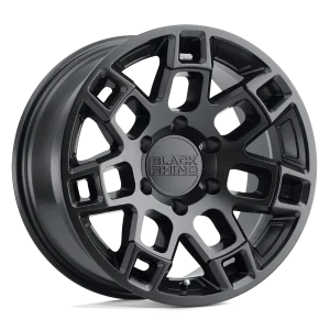 Black Rhino – RIDGE – Black – 17″x8.5″ -18mm – All weather Wheels – 1785RDG-86140M12